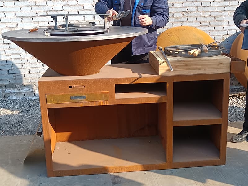 Corten Barbecue Grill Dealer Australia